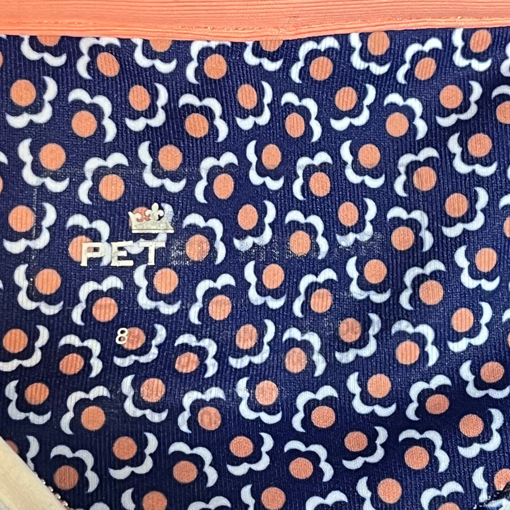 Peter Millar‎ Crown Sport Womens Perth Performance Pullover Top Blue Print Large - Picture 5 of 7